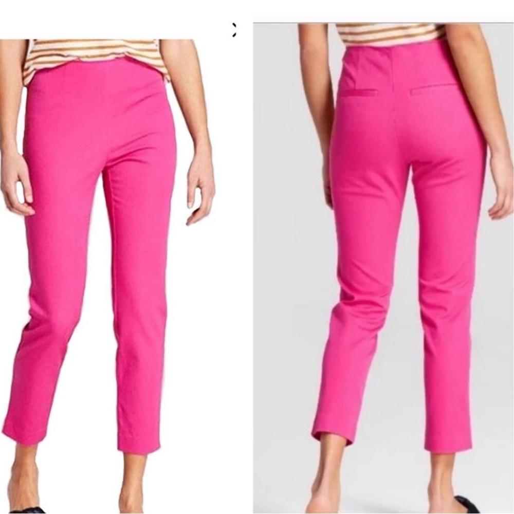 A New Day hot pink capris. Size 10